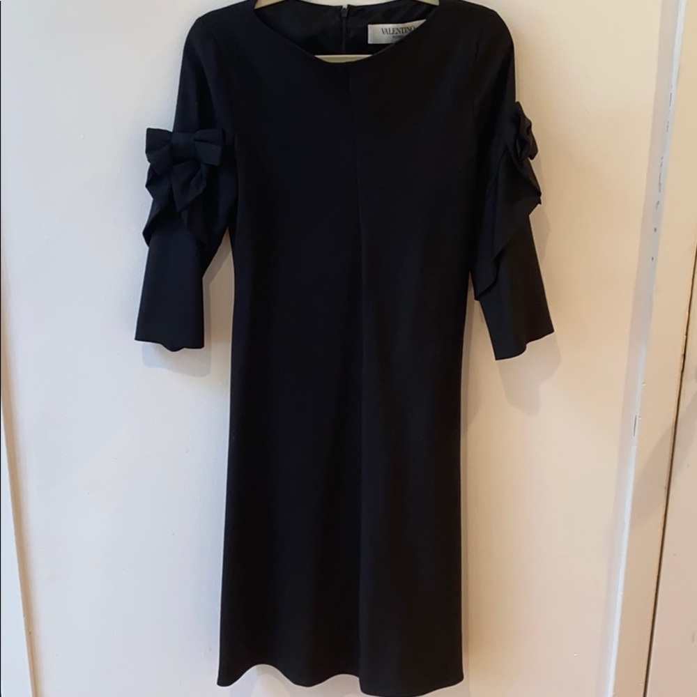 Valentino black dress